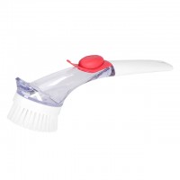 Hot-selling Plastic Kitchen Cleaning Tool Dish Pot Brush With Soap Dispenser